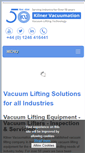 Mobile Screenshot of kilner-vacuum-lifting.com